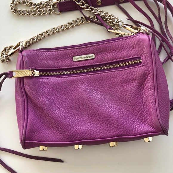 Rebecca Minkoff Bags Rebecca Minkoff Purple Mini 5 Zip Crossbody